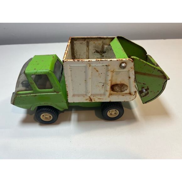 Vintage Tonks & Nylint Work Trucks Garbage,Steel Skid,Front-End Loader,Bulldozer - Picture 15 of 16